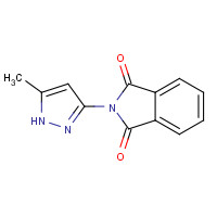 59208-48-9 2-(5-methyl-1H-pyrazol-3-yl)isoindole-1,3-dione chemical structure