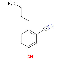 102672-84-4 2-butyl-5-hydroxybenzonitrile chemical structure