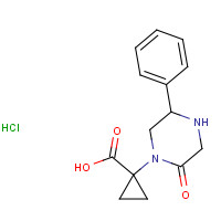 957122-41-7 1-(2-oxo-5-phenylpiperazin-1-yl)cyclopropane-1-carboxylic acid;hydrochloride chemical structure