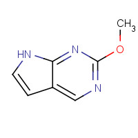 148214-62-4 2-methoxy-7H-pyrrolo[2,3-d]pyrimidine chemical structure