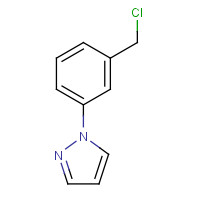 1015939-93-1 1-[3-(chloromethyl)phenyl]pyrazole chemical structure