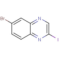 1083181-44-5 6-bromo-2-iodoquinoxaline chemical structure