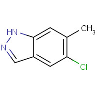 1000343-64-5 5-chloro-6-methyl-1H-indazole chemical structure