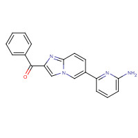 1167623-15-5 [6-(6-aminopyridin-2-yl)imidazo[1,2-a]pyridin-2-yl]-phenylmethanone chemical structure