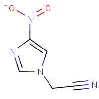 1200606-09-2 2-(4-nitroimidazol-1-yl)acetonitrile chemical structure