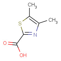 79312-41-7 4,5-dimethyl-1,3-thiazole-2-carboxylic acid chemical structure