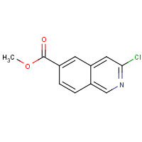 1416713-88-6 methyl 3-chloroisoquinoline-6-carboxylate chemical structure