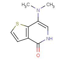 55040-30-7 7-(dimethylamino)-5H-thieno[3,2-c]pyridin-4-one chemical structure