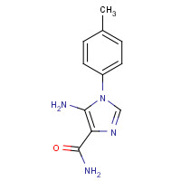93270-67-8 5-amino-1-(4-methylphenyl)imidazole-4-carboxamide chemical structure