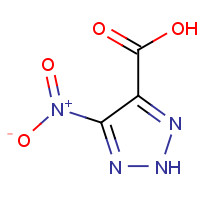 145769-54-6 5-nitro-2H-triazole-4-carboxylic acid chemical structure