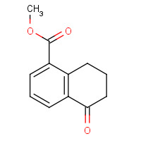 59599-49-4 methyl 5-oxo-7,8-dihydro-6H-naphthalene-1-carboxylate chemical structure