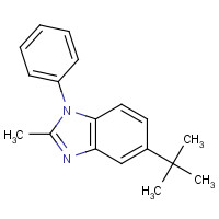 1217101-99-9 5-tert-butyl-2-methyl-1-phenylbenzimidazole chemical structure