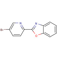 934329-37-0 2-(5-bromopyridin-2-yl)-1,3-benzoxazole chemical structure