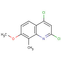 1108659-32-0 2,4-dichloro-7-methoxy-8-methylquinoline chemical structure