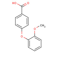 103203-54-9 4-(2-methoxyphenoxy)benzoic acid chemical structure