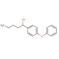 185909-00-6 1-(4-phenoxyphenyl)pentan-1-ol chemical structure