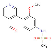 1357095-13-6 N-[4-(4-formylpyridin-3-yl)-3-methoxyphenyl]methanesulfonamide chemical structure