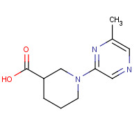 930111-02-7 1-(6-methylpyrazin-2-yl)piperidine-3-carboxylic acid chemical structure