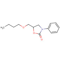 1174337-28-0 5-(butoxymethyl)-3-phenyl-1,3-oxazolidin-2-one chemical structure