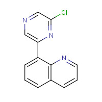 851985-79-0 8-(6-chloropyrazin-2-yl)quinoline chemical structure