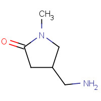 933723-27-4 4-(aminomethyl)-1-methylpyrrolidin-2-one chemical structure