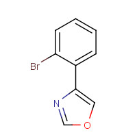850349-06-3 4-(2-bromophenyl)-1,3-oxazole chemical structure