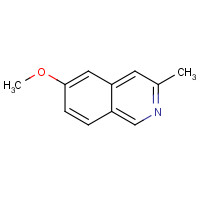 14446-31-2 6-methoxy-3-methylisoquinoline chemical structure