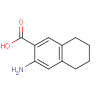 104877-13-6 3-amino-5,6,7,8-tetrahydronaphthalene-2-carboxylic acid chemical structure
