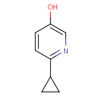 1159821-69-8 6-cyclopropylpyridin-3-ol chemical structure