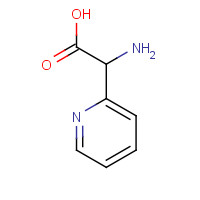 62451-88-1 2-amino-2-pyridin-2-ylacetic acid chemical structure