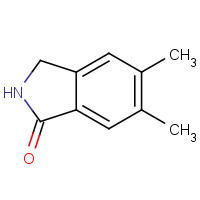 110568-65-5 5,6-dimethyl-2,3-dihydroisoindol-1-one chemical structure