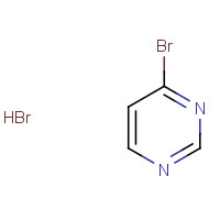 1187931-22-1 4-bromopyrimidine;hydrobromide chemical structure