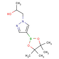1346819-38-2 1-[4-(4,4,5,5-tetramethyl-1,3,2-dioxaborolan-2-yl)pyrazol-1-yl]propan-2-ol chemical structure