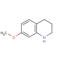 19500-61-9 7-methoxy-1,2,3,4-tetrahydroquinoline chemical structure