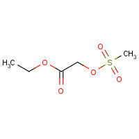 29169-19-5 ethyl 2-methylsulfonyloxyacetate chemical structure