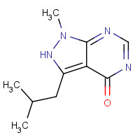 1245643-15-5 1-methyl-3-(2-methylpropyl)-2H-pyrazolo[3,4-d]pyrimidin-4-one chemical structure