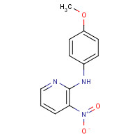 14317-12-5 N-(4-methoxyphenyl)-3-nitropyridin-2-amine chemical structure