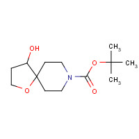 757239-67-1 tert-butyl 4-hydroxy-1-oxa-8-azaspiro[4.5]decane-8-carboxylate chemical structure