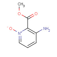 213208-44-7 methyl 3-amino-1-oxidopyridin-1-ium-2-carboxylate chemical structure