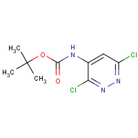 887310-61-4 tert-butyl N-(3,6-dichloropyridazin-4-yl)carbamate chemical structure