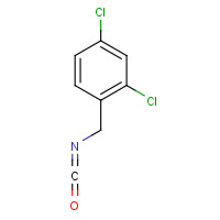 19654-32-1 2,4-dichloro-1-(isocyanatomethyl)benzene chemical structure