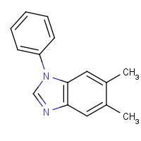 15777-00-1 5,6-dimethyl-1-phenylbenzimidazole chemical structure