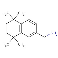 148749-58-0 (5,5,8,8-tetramethyl-6,7-dihydronaphthalen-2-yl)methanamine chemical structure
