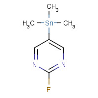 697300-80-4 (2-fluoropyrimidin-5-yl)-trimethylstannane chemical structure