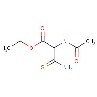 91774-36-6 ethyl 2-acetamido-3-amino-3-sulfanylidenepropanoate chemical structure