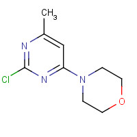 52026-43-4 4-(2-chloro-6-methylpyrimidin-4-yl)morpholine chemical structure