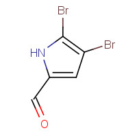 932-82-1 4,5-dibromo-1H-pyrrole-2-carbaldehyde chemical structure