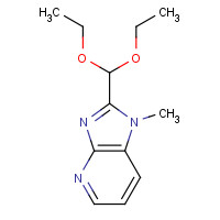 958254-65-4 2-(diethoxymethyl)-1-methylimidazo[4,5-b]pyridine chemical structure