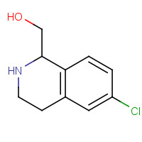1391017-09-6 (6-chloro-1,2,3,4-tetrahydroisoquinolin-1-yl)methanol chemical structure