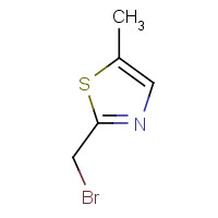 221020-96-8 2-(bromomethyl)-5-methyl-1,3-thiazole chemical structure
